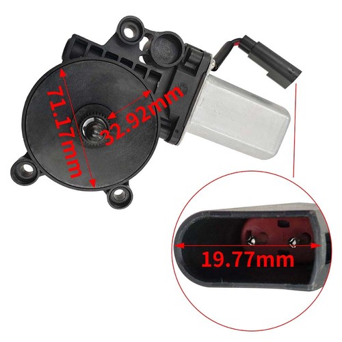 NEW WINDOW REGULATOR MOTOR FRONT RIGHT SIDE, FORD FIESTA MK6 3 DOOR 2002-2008 - Picture 2 of 11