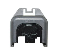 3D Puniisher Slide Rear Cover Back Plate Fit Gl0ck Gen 1 2 3 4 - Anodized Finish