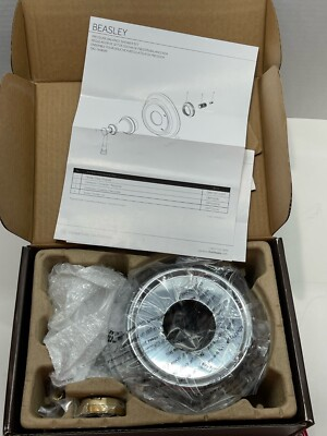 #ad Signature Hardware Beasley Pressure Balance Shower Valve Trim CHROME $65.99