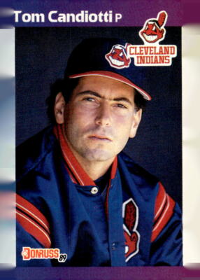 1989 Donruss #256a Tom Candiotti