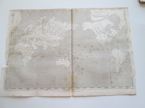 1806 CADELL AND DAVIES ATLAS MAP, 
