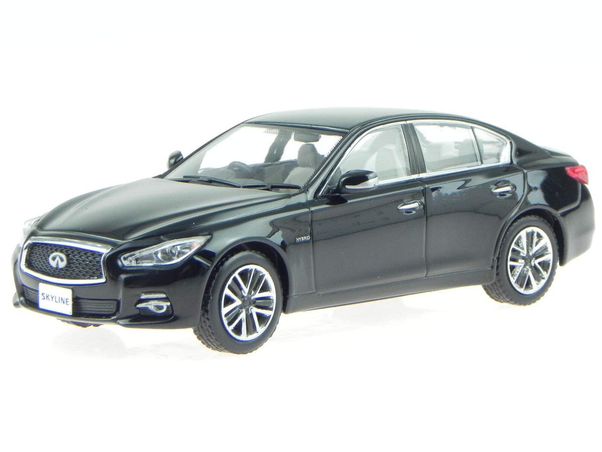 スカイライン350GTミニカー スカイライン 350GT HYBRID (V37) スーパーブラック (ミニカー