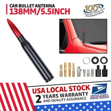 5.5in. Black Red Antenna Mast Power Amfm For Chevrolet Tahoe 1992-2006 5.5in. Black Red Antenna Mast Power Amfm For Chevrolet Tahoe 1992-2006