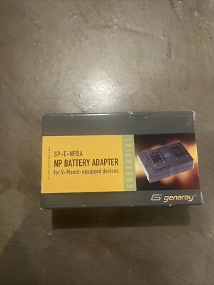 Genaray NP Battery Adapter UNOPENED 