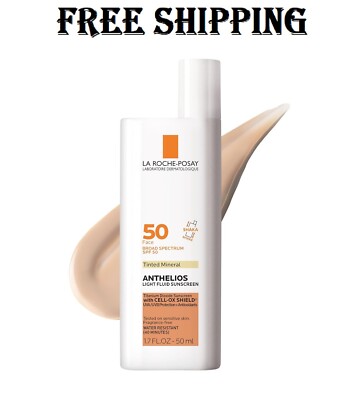 La Roche-Posay Anthelios Tinted Sunscreen SPF 1.7 Fl Oz (Pack of 1), 