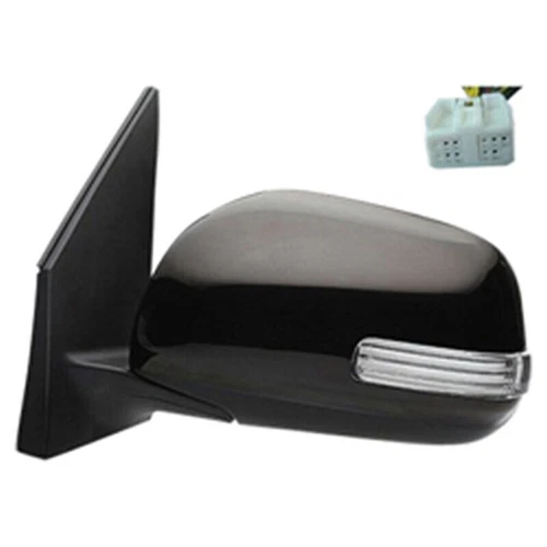 New Power Door Mirror With Heated Glass Usa Built Left Fits 2009-12 Toyota RAV4
