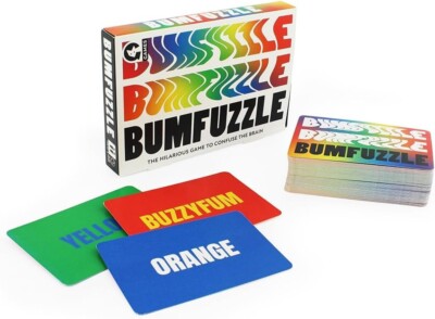Ginger Fox Bumfuzzle Farbkartenspiel | Lustig schnelllebig, schnell denkend Spaß