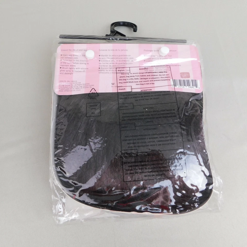 Leg Avenue A2731 Adjustable 16-Inch Diva Disco Wig - Brunette #4269 - Image 4 of 4