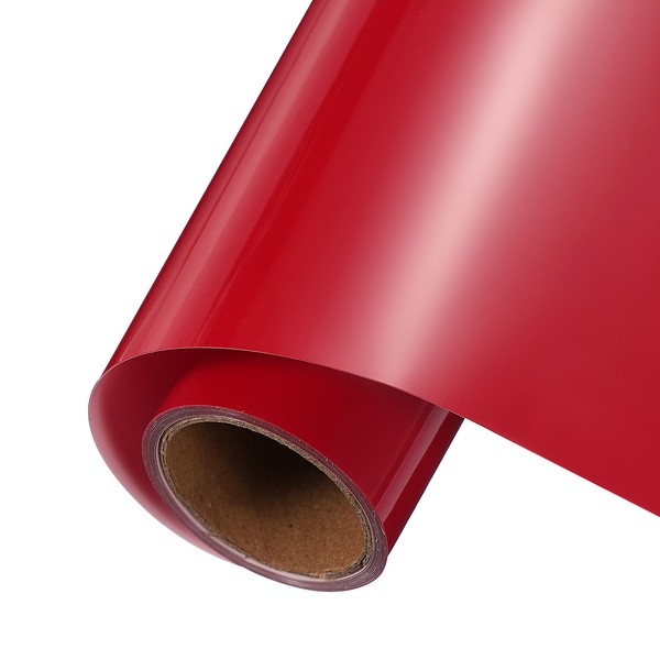 "Rotes Permanent Vinyl, 10\"X5' Selbstklebende Rolle FüR Aufkleber, Schilder, Diy"-image
