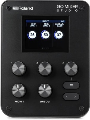 Roland GO:MIXER STUDIO Portable Audio Interface