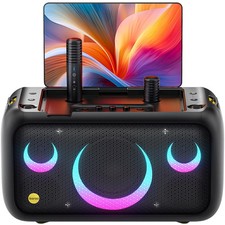 Karaoke Machine for Adults, with Lyrics Display Built-in 13.3" Screen, Truly ...
