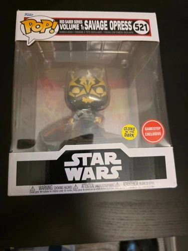 Funko Pop! Deluxe: Star Wars - Red Saber Series Volume 1: Savage Opress -...