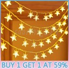 LED Star Lights Garden Fairy String Battery Micro Wedding Party Bedroom Deco