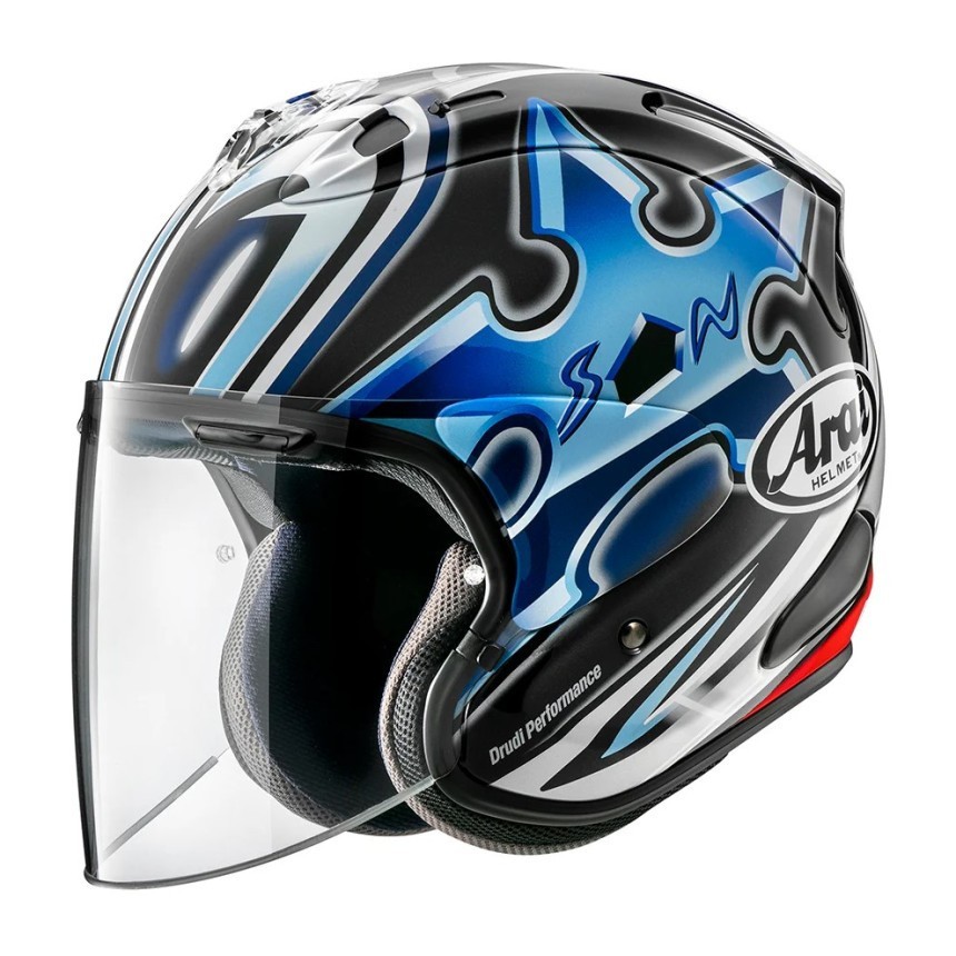 Arai Japan VZ-RAM Nakano Shuriken Silver Limited Edition Jet