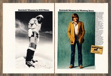 Mustang Jeans - Reinhold Messner - Reklame Werbeanzeige Original-Werbung 1979