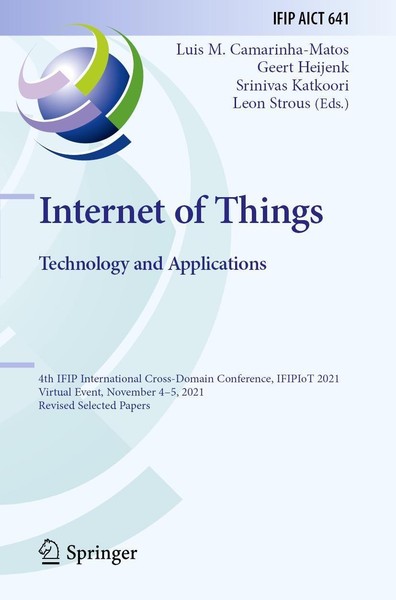 Internet Of Things. Technology And Applications Luis M. Camarinha-Matos-image