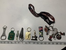 Lot of Random Keychains Vintage to Now Mixed Lot
