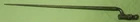 CIVIL WAR SOCKET BAYONET MARKING WORN BUT READABLE 25" LONG UNION CONFEDERATE nr