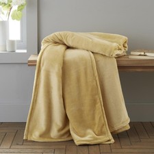 Catherine Lansfield Raschel Velvet Touch Throw 130x170cm Soft Warm Blanket UK