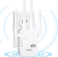 WiFi Range Extender Repeater 300Mbps Wireless Router Signal Booster 2.4G/5GHz US