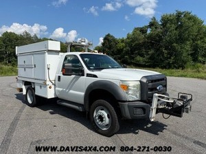 2012 Ford F-550 Utility 4x4 Superduty Work Truck