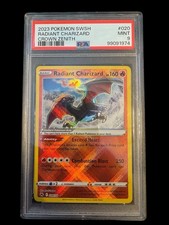 Pokémon PSA 9 Radiant Charizard Crown Zenith 20/159 Holo Cert # Ends In 1974! on eBay