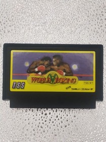 World Boxing Box Manual Software Set Famicom #692831