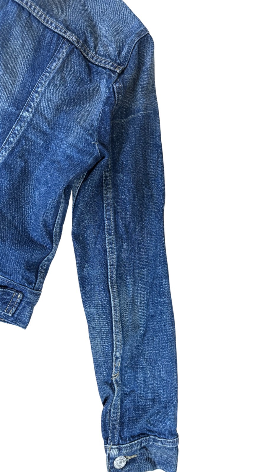 Levi Strauss & Co Women's Blue Denim Jacket Size XS (A0003) image 8