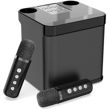 Karaoke Machine for Adults and Kids, Portable Bluetooth Karaoke Speaker with ...