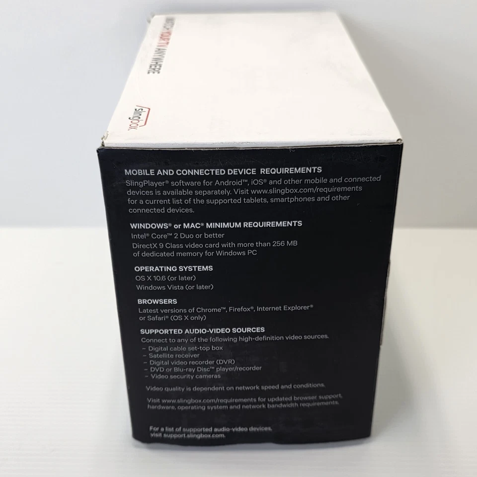 Slingbox 350 Media P{layer WATCH TV ANYWHERE Digital High Definition Video - Image 4 of 4