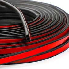 65.6Ft Universal Car Seal Strip, Universal Self Adhesive Auto Rubber Weather ...