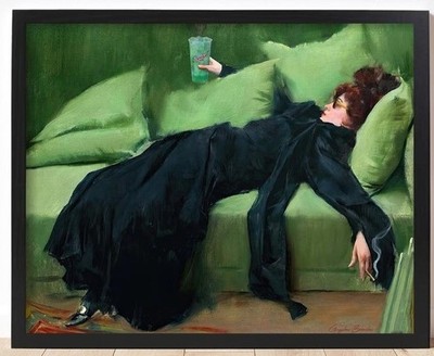 Shes a Baja Blast Funny Parody Art Poster Wall Art 24x36 Unframed