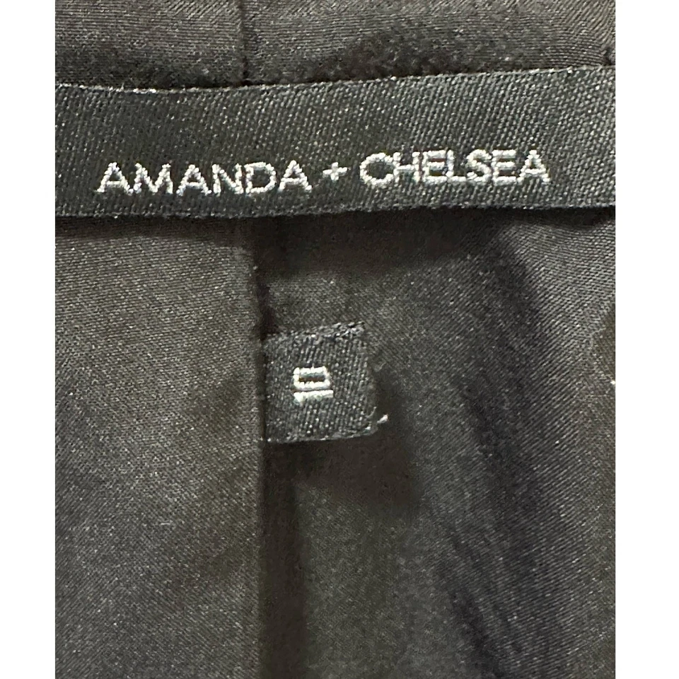 Blazer Amanda + Chelsea Negro Blanco Lunares Manga 3/4 Talla 10 Foto 3 de 4