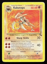 Pokemon KABUTOPS 24/62 FOSSIL Unlimited on eBay