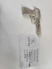 Caster By Letz Go Hand Crafted Silver Desert Eagle Gun 34.9 Grams Of .999 Ailver