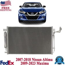 AC Condenser For 2009-2023 Maxima 2007-2018 Nissan Altima 27.44x16.19x0.63 in.