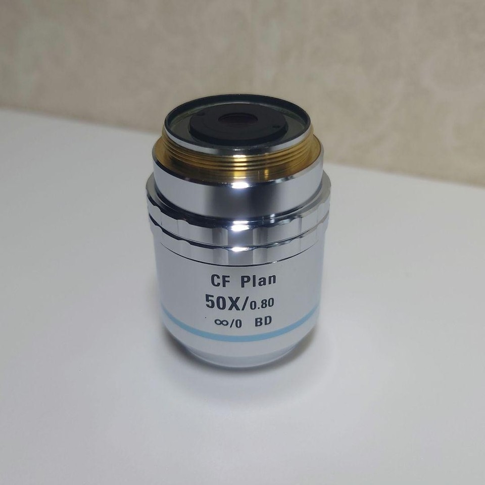 Nikon CF Plan 50X/0.80 Infinity/0 BD Microscope Objective Lens | eBay