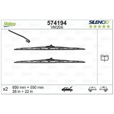 Scheibenwischer Set vorne für Mercedes V-Klasse 638/2 Viano W639 Vito | 869086