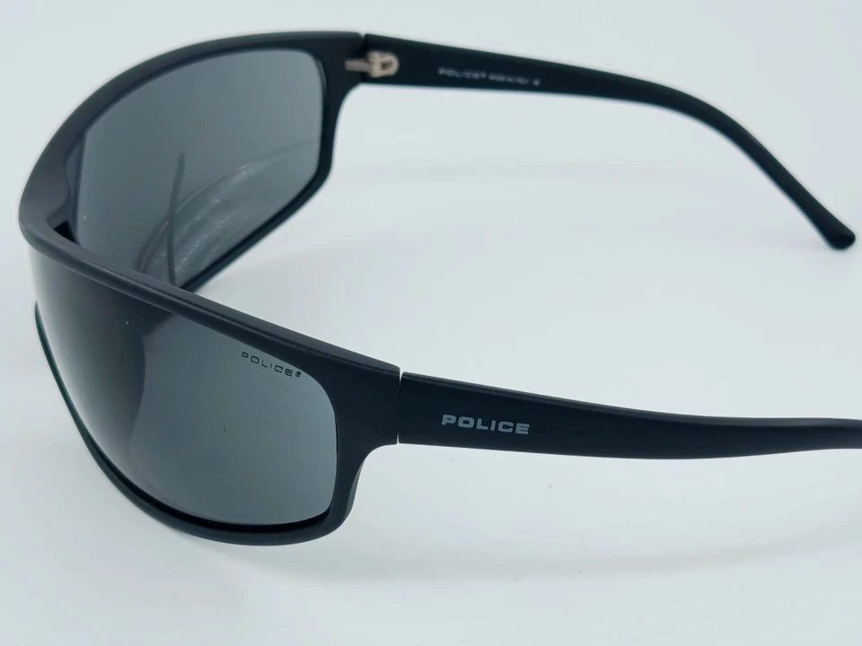 Police Sunglasses Avvolgenti Scudo Mod S1443 Made In Italy Vintage - Imagen 4 de 4