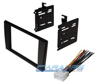 Car Radio Double Din Stereo Installation Dash Trim Kit Bezel W/ Wire Harness on sale Car Radio Double Din Stereo Installation Dash Trim Kit Bezel W/ Wire Harness on sale