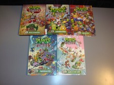 Plants VS Zombies Graphic Novels Hardcover 5 Book Lot Dark Horse Video Game Tie image