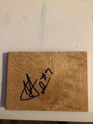 OHIO STATE BUCKEYES- JARED SULLINGER SIGNED AUTOGRAPH FLOOR BOARD COA CELTICS - Picture 2 of 4