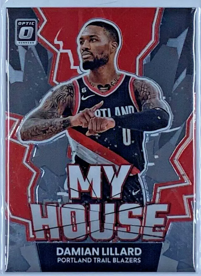 Damian Lillard trading card