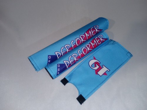 G T PAD SET PRO frame handlebars bar Stem bmx Re Made performer L Blue Performer - Picture 3 of 6