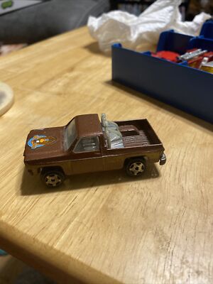 1982 Ertl The Fall Guy Colt GMC Pickup Truck Brown 1:64 Lee Majors
