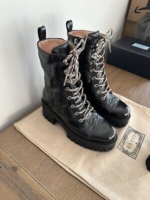 Gucci Black GG Quilted boots Size 36 | eBay Gucci Black GG Quilted boots Size 36 | eBay