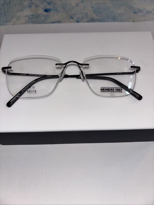 NEW MEMBERS ONLY FRAMES SATIN DARK BROWN