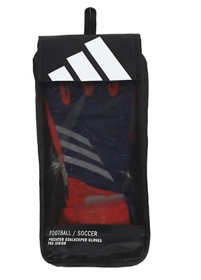 Adidas Youth GK Predator PRO Gloves Blue Football Goalkeeper Kid