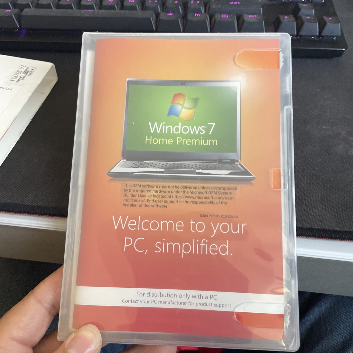 Microsoft Windows7 home Premium　32bit（OEMプロダクトキー有）【正規品】◆K598