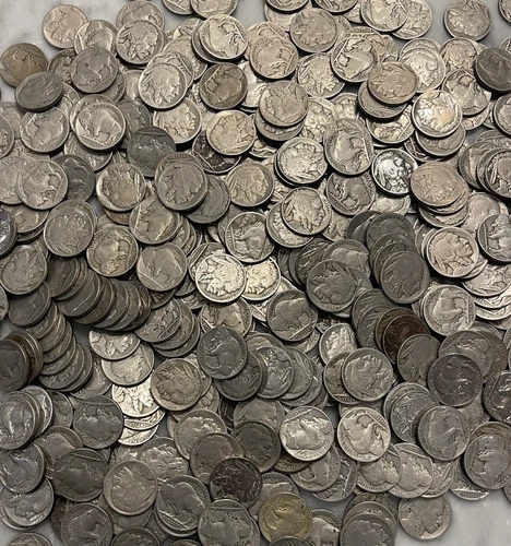 [Lot of 40] Buffalo Nickels Full Readable Dates - Choose # of Lots of 40!